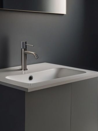 Смеситель AltroBagno Bilancia AltroBagnoBilancia0141GM на раковину оружейная сталь