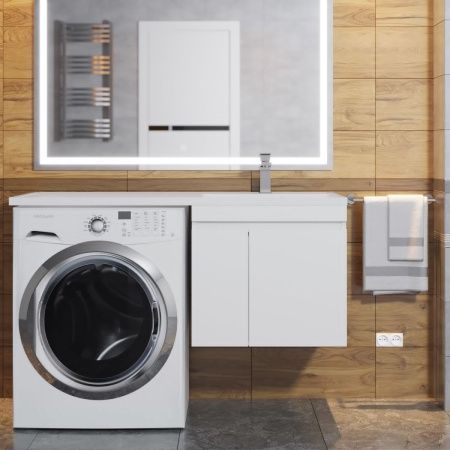 Тумба под раковину Uperwood Magenta 5930205150 60х50 подвесная цвет белый