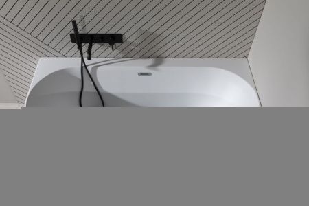 Ванна акриловая Allen Brau Priority 2.31004.21B 170х80 пристенная асимметричная