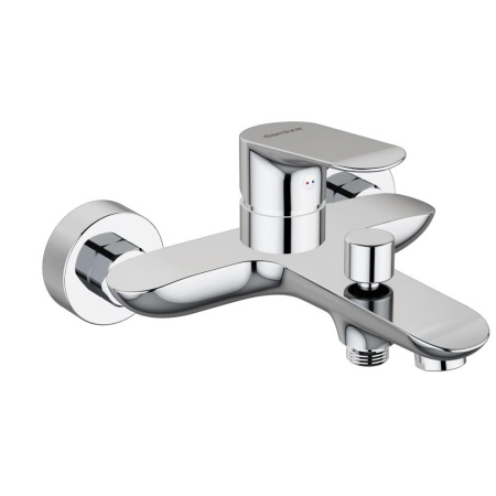 Смеситель для ванны и душа Damixa Palace Grand 461000000 настенный хром без термостата