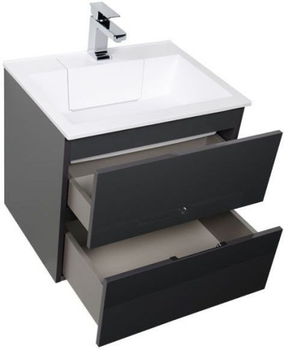 Тумба с раковиной Aquanet Алвита 00213094 60х45х53,1 подвесная - фото 5
