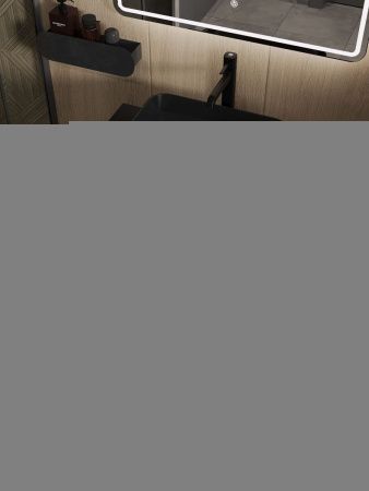 Тумба с раковиной Orange Line Li-80TubMDF+B02-460MB 80х50