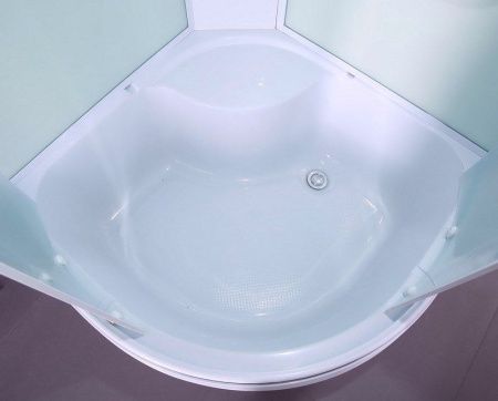 Душевая кабина Timo Eco TE-0780 80х80 четверть круга с крышей ориентация универсальная