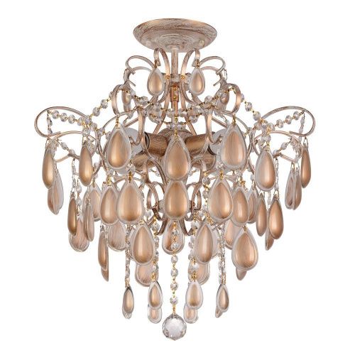 Люстра на штанге Arte Lamp Silvia (Силвиа) A3703PL-4GA - фото 4