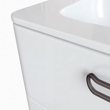 Тумба с раковиной IDDIS Brick BRI60WFi95K 60х47х81 напольная цвет белый