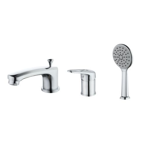 Смеситель LeMark Luna LM4145C на борт ванны хром