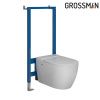 Инсталляция + унитаз Grossman 901.5502.01.000 белый