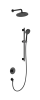 Душевая система Arrow AG3732MB-1 встраиваемая в стену цвет черный с термостатом