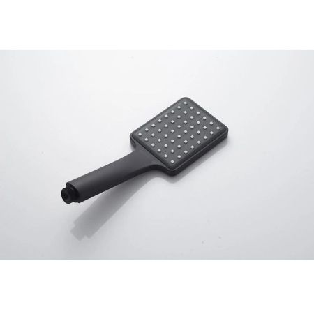 Душевая стойка Knotlor KN-72/BL настенная цвет черный