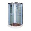 Душевая кабина AvaCan A01LED 100х100 четверть круга с крышей ориентация универсальная