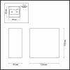 Светильник настенный Odeon Light Giada (Гиада) 3883/1W