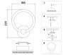 Светильник настенный Ambrella Light Original (Оригинал) FA3849
