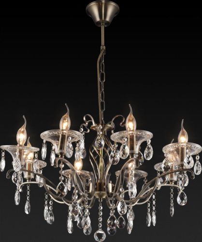 Люстра подвесная Toplight Zoe Bronze (Зое Бронзе) TL7220D-08AB - фото 2