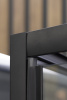 Душевой уголок Niagara Nova _02800831BLACK 80х80 стекло с рисунком профиль черный без поддона Душевой уголок Niagara Nova _02800831BLACK 80х80 стекло с рисунком профиль черный без поддона