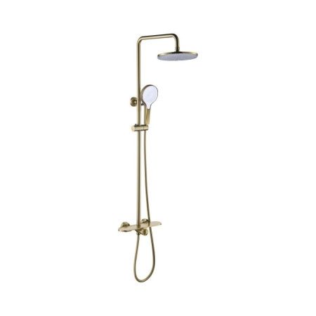 Душевая стойка Bronze de Luxe 80112CG настенная цвет золото