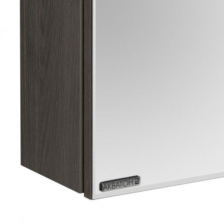 Зеркало-шкаф Aquaton Стоун 1A231502SXC80 60х80 подвесной цвет коричневый