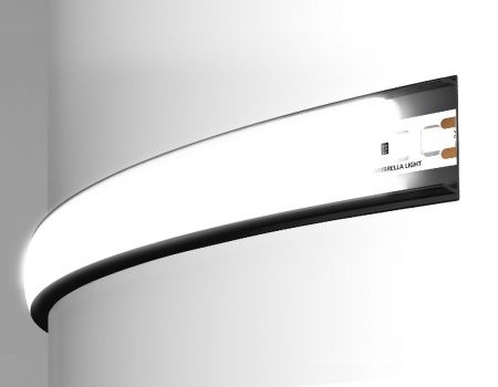 Алюминиевый накладной профиль Ambrella Light Alum Profile (Алум Профиле) GP1600BK