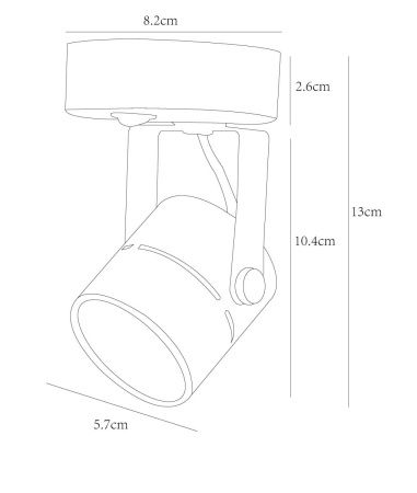 Спот Arte Lamp Mizar (Мизар) A1311AP-1WH
