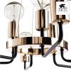 Люстра подвесная Arte Lamp Gelo (Гело) A6001LM-9BK