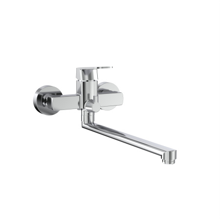 Смеситель для ванны Tokito NAGOYA TOK-NAG-1015 настенный хром