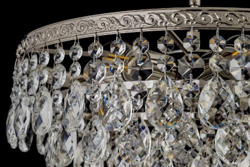 Люстра потолочная Arti Lampadari Castellana Nickel (Цастеллана Ницкел) Castellana E 1.3.38.608 N - фото 4