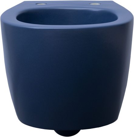 Чаша унитаза подвесная Allen Brau Fantasy 4.11004.ID цвет синий без сиденья безободковая каскадный смыв