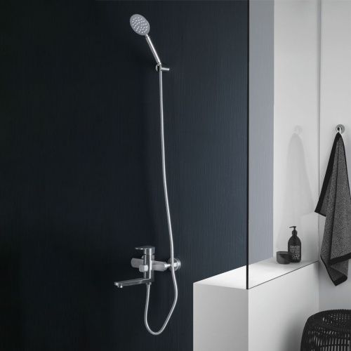 Смеситель для ванны и душа Melana Stello 610305 настенный