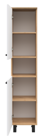 Шкаф-пенал Misty Крафт П-Кра-05035-01Пр 36х29х155 напольный