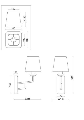 Бра Freya Viva FR5266WL-01CH - фото 3