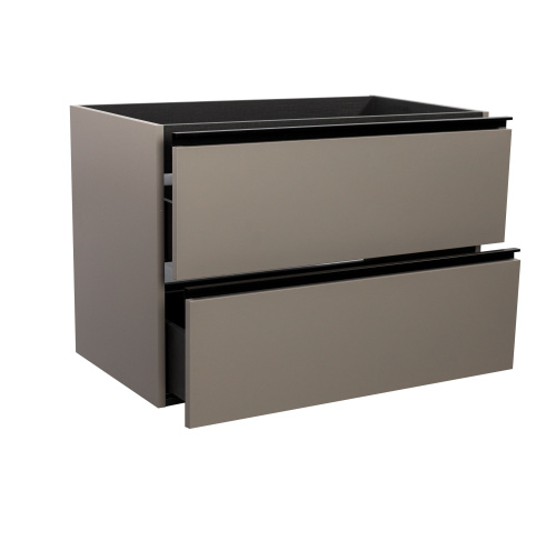 Тумба под раковину Visobath Granada 76543/87602 80х45х55 подвесная цвет кварц - фото 5