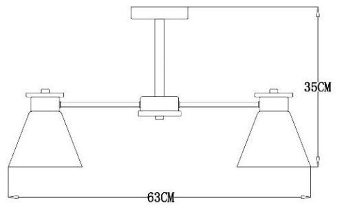 Люстра на штанге Arte Lamp TYLER (ТЫЛЕР) A1031PL-5WH - фото 2