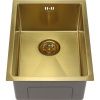 Кухонная мойка Melana ProfLine D5138HG золото 50х40 цвет золото поверхность брашированная