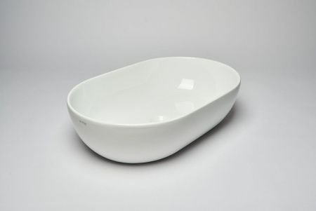 Раковина из сантехнического фарфора Galassia Dream 7308 60х40 накладная цвет белый