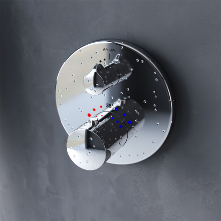 Смеситель для душа Am.Pm Like F8075600 встраиваемый в стену хром с термостатом