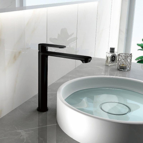 Cмеситель Haiba HB11590-7 на раковину черный - фото 2