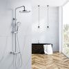 Душевая стойка Shevanik S4726 настенная цвет хром