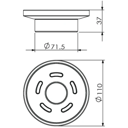 Мыльница Langberger LUGANO 23017C
