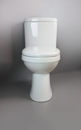 Унитаз напольный с бачком Creo Сeramique PROJECT COMBO-PR1002X белый с сиденьем с микролифт душевой смыв