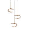 Светильник подвесной Delight Collection MD24020901-3A gold/cognac