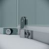 Душевой уголок Grossman Pragma 302.K33.03.9090.10.00 90х90 стекло прозрачное профиль хром без поддона