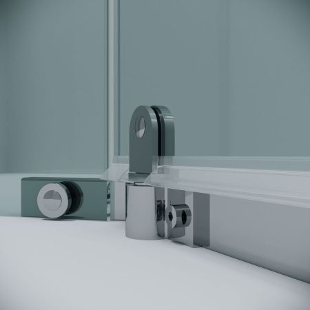 Душевой уголок Grossman Pragma 302.K33.03.9090.10.00 90х90 стекло прозрачное профиль хром без поддона