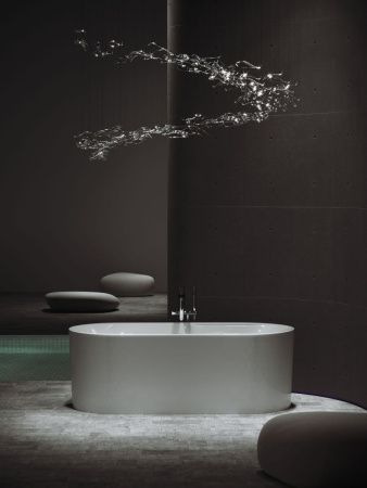 Ванна акриловая Sancos Omega FB16 170х80 отдельностоящая овальная с каркасом