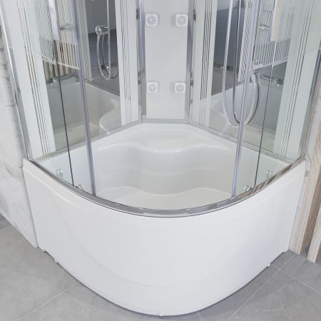 Душевая кабина Niagara Ultra 7080164 90х90 четверть круга с крышей ориентация универсальная