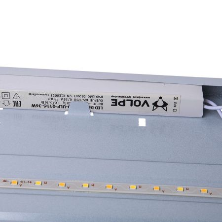 Панель светодиодная Volpe ULP-Q116 6060-36W/4000K+6500K WHITE