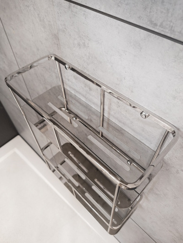 Полка в ванную комнату AltroBagno Beni aggiuntivi AltroBagnoB082603Cr - фото 5