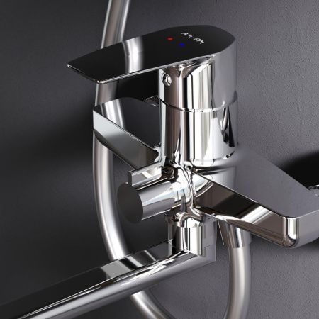 Душевая стойка Am.Pm Gem F40890A94 настенная цвет хром