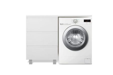 Тумба с раковиной Эстет Dallas Luxe 100 ФР-00002317 40х50 напольная цвет белый