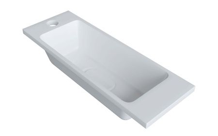 Раковина из искусственного камня Uperwood Modul 2911020338 60х20 полувстраиваемая цвет белый