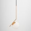 Светильник подвесной Lumina Deco Sorento (Соренто) LDP 1215-150 WT+GD