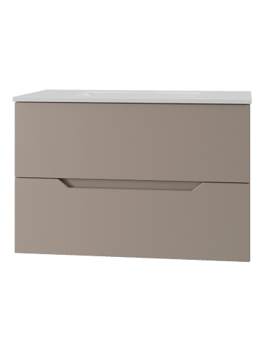 Тумба с раковиной Orange Line Li-80TuL+Ra 81,5x46,5x54,1 - фото 2